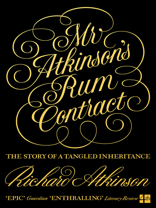Title details for Mr Atkinson's Rum Contract by Richard Atkinson - Available